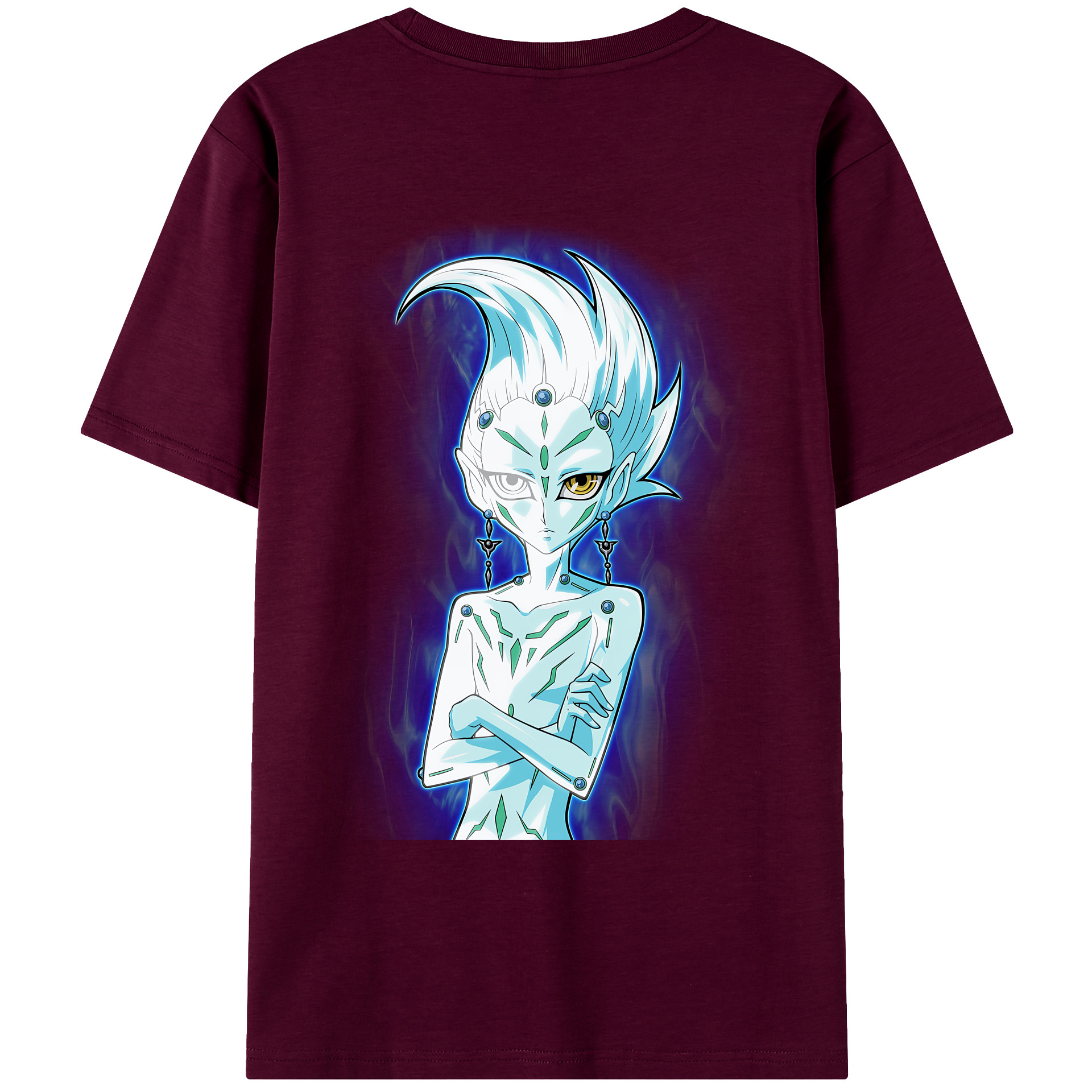 （画像用） 遊☆戯☆王 Yu-Gi-Oh! レディース半袖Tシャツ(バックプリント)